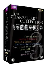 Omslag van The Shakespeare collection box