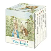 Omslag van De kleine bibliotheek van Pieter Konijn