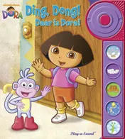 Omslag van Ding, dong! Daar is Dora!