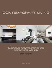 Omslag van Contemporary living 2014-2015; Maisons contemporaines 2014-2015 - Eigentijds wonen 2014-2015