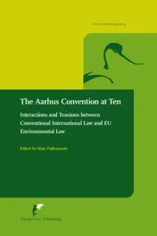 Omslag van The Aarhus Convention at Ten