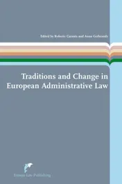 Omslag van Traditions and Change in European Administrative Law