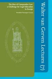 Omslag van The Rise of Comparative Law