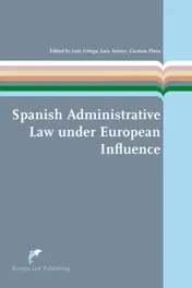 Omslag van Spanish administrative law under European influence