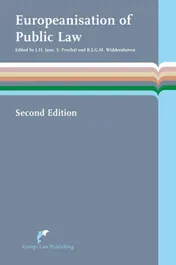 Omslag van Europeanisation of public law