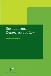 Omslag van Environmental democracy and law