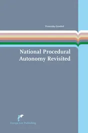 Omslag van National Procedural Autonomy Revisited