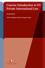 Omslag van Concise Introduction to EU Private International Law