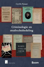 Omslag van Criminologie en strafrechtsbedeling