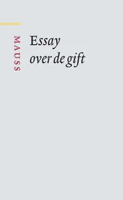 Omslag van Essay over de gift