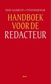 Omslag van Handboek voor de redacteur