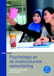Omslag van Psychologie en de multiculturele samenleving