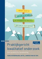 Omslag van Praktijkgericht kwalitatief onderzoek