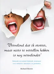 Omslag van Vervelend dat ik stotter, maar niets te vertellen hebben is nog vervelender