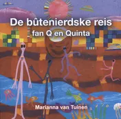 Omslag van De bûtenierdske reis fan Q en Quinta