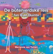 Omslag van De bûtenierdske reis fan Q en Quinta