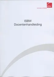 Omslag van ISBW Docentenhandleiding