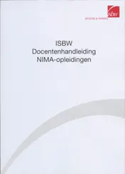 Omslag van ISBW Docentenhandleiding NIMA-opleidingen