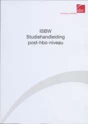 Omslag van ISBW Studiehandleiding post-hbo-niveau