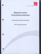 Omslag van BPV-Opdrachtenboek