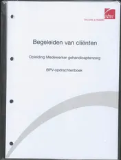 Omslag van BPV-Opdrachtenboek
