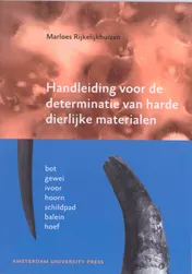 Omslag van Handleiding voor de determinatie van harde dierlijke materialen