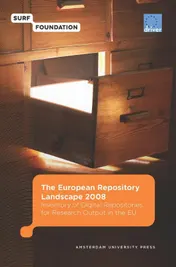 Omslag van The European Repository Landscape 2008
