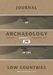 Omslag van Journal of Archaeology in the Low Countries 2009 - 2