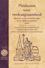 Omslag van Pleidooien voor verdraagzaamheid