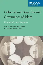 Omslag van Colonial and post-colonial governance of Islam