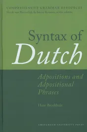 Omslag van Adpositions and adpositional phrases