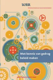 Omslag van Met kennis van gedrag beleid maken