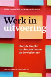 Omslag van Werk in uitvoering