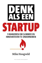 Omslag van Denk als een startup