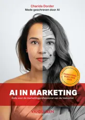 Omslag van AI in marketing