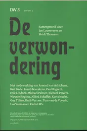 Omslag van De verwondering