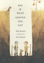 Omslag van Bas en Daan graven een gat