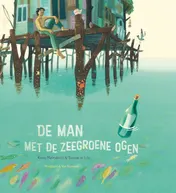 Omslag van De man met de zeegroene ogen