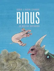 Omslag van Rinus, de wollige neushoorn