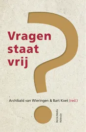 Omslag van Vragen staat vrij