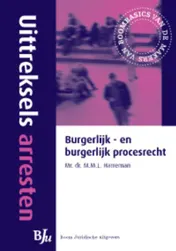 Omslag van Uittreksels arresten burgerlijk - en burgerlijk procesrecht