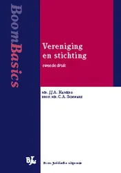 Omslag van Vereniging en stichting