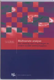 Omslag van Multivariate analyse