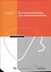 Omslag van Het concurrentiebeding in de arbeidsovereenkomst