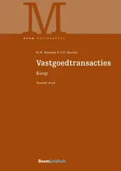 Omslag van Vastgoedtransacties