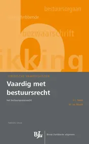 Omslag van Vaardig met bestuursrecht