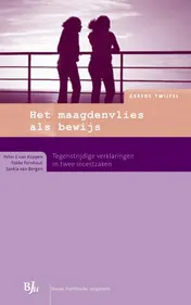 Omslag van Het maagdenvlies als bewijs