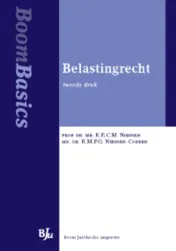 Omslag van Boom Basics Belastingrecht