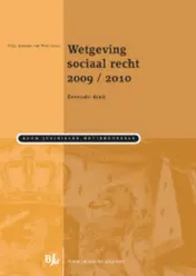 Omslag van Wetgeving sociaal recht 2009/2010