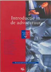 Omslag van Introductie in de advocatuur